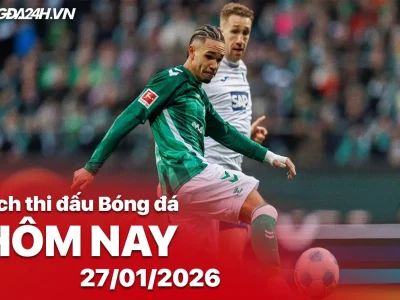 Bremen vs Hoffenheim: Cơn lốc Bundesliga rạng sáng 28/01 – Xem trực tiếp ở đâu?