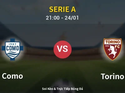 Soi Kèo Como vs Torino – 21:00 24/01 | Nhận Định, Dự Đoán Tỷ Số