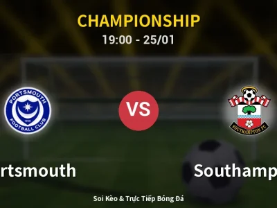 Kết Quả: Portsmouth 1-1 Southampton – Highlight & Bàn Thắng | Championship