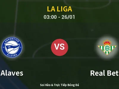 Kết Quả: Alaves 2-1 Real Betis – Highlight & Bàn Thắng | La Liga