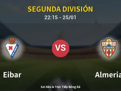 Soi Kèo Eibar vs Almeria – 22:15 25/01 | Nhận Định, Dự Đoán Tỷ Số