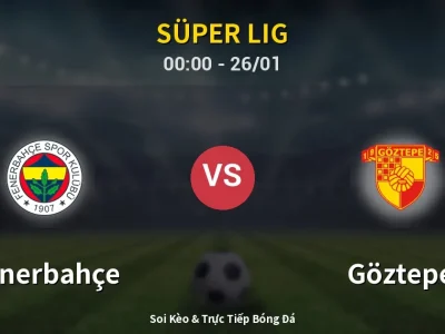 Kết Quả: Fenerbahçe 1-1 Göztepe – Highlight & Bàn Thắng | Süper Lig