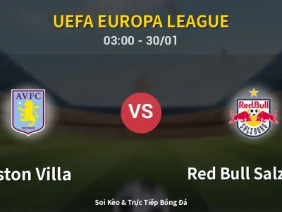 Kết Quả: Aston Villa 3-2 Red Bull Salzburg – Highlight & Bàn Thắng | UEFA Europa League