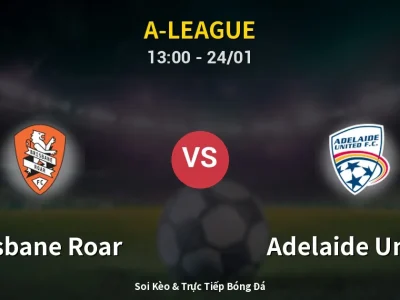 Kết Quả: Brisbane Roar 2-3 Adelaide United – Highlight & Bàn Thắng | A-League