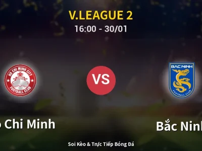Kết Quả: Ho Chi Minh 0-1 Bắc Ninh – Highlight & Bàn Thắng | V.League 2