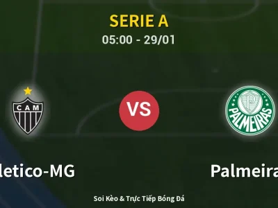 Kết Quả: Atletico-MG 2-2 Palmeiras – Highlight & Bàn Thắng | Serie A