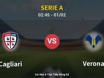 Kết Quả: Cagliari 4-0 Verona – Highlight & Bàn Thắng | Serie A