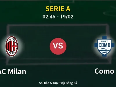 Kết Quả: AC Milan 1-1 Como – Highlight & Bàn Thắng | Serie A