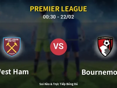 Kết Quả: West Ham 0-0 Bournemouth – Highlight & Bàn Thắng | Premier League