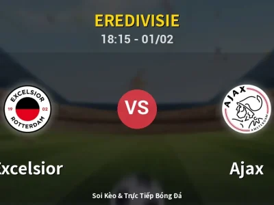Kết Quả: Excelsior 2-2 Ajax – Highlight & Bàn Thắng | Eredivisie