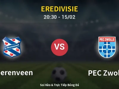 Kết Quả: Heerenveen 4-2 PEC Zwolle – Highlight & Bàn Thắng | Eredivisie