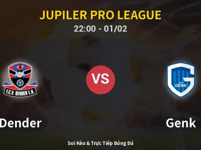 Soi Kèo Dender vs Genk – 22:00 01/02 | Nhận Định, Dự Đoán Tỷ Số