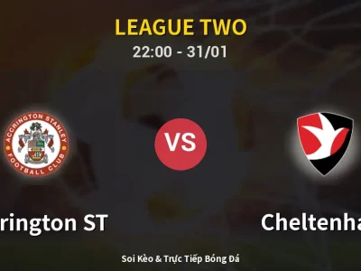Soi Kèo Accrington ST vs Cheltenham – 22:00 31/01 | Nhận Định, Dự Đoán Tỷ Số