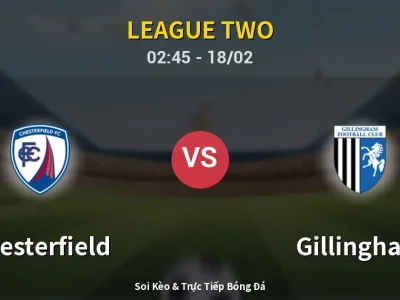 Kết Quả: Chesterfield 1-0 Gillingham – Highlight & Bàn Thắng | League Two