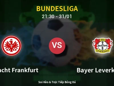 🔴 Trực Tiếp: Eintracht Frankfurt 0-0 Bayer Leverkusen – Link Xem Bundesliga (Full HD)