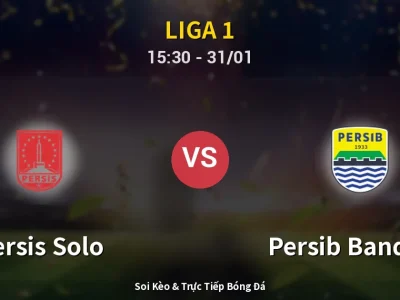 Kết Quả: Persis Solo 0-1 Persib Bandung – Highlight & Bàn Thắng | Liga 1