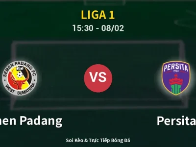 Kết Quả: Semen Padang 1-0 Persita – Highlight & Bàn Thắng | Liga 1