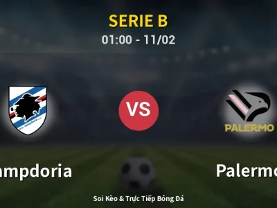 Kết Quả: Sampdoria 3-3 Palermo – Highlight & Bàn Thắng | Serie B