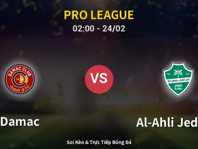Kết Quả: Damac 0-1 Al-Ahli Jeddah – Highlight & Bàn Thắng | Pro League