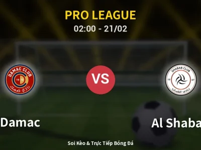 Kết Quả: Damac 1-3 Al Shabab – Highlight & Bàn Thắng | Pro League