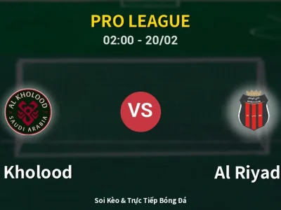 Kết Quả: Al Kholood 0-2 Al Riyadh – Highlight & Bàn Thắng | Pro League