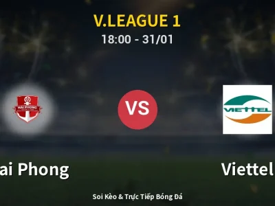 Kết Quả: Hai Phong 1-2 Viettel – Highlight & Bàn Thắng | V.League 1