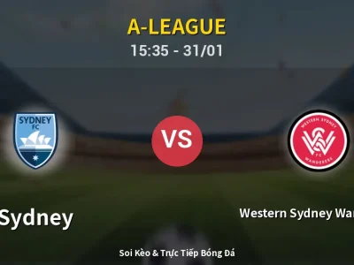 Kết Quả: Sydney 4-1 Western Sydney Wanderers – Highlight & Bàn Thắng | A-League