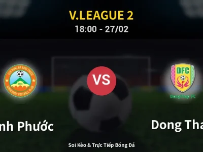 Kết Quả: Bình Phước 5-1 Dong Thap – Highlight & Bàn Thắng | V.League 2