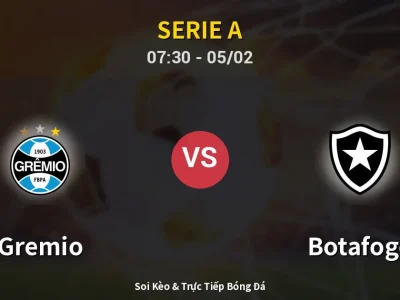 Kết Quả: Gremio 5-3 Botafogo – Highlight & Bàn Thắng | Serie A