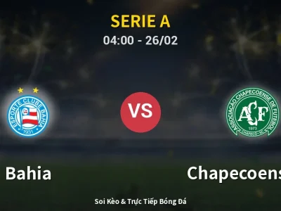Soi Kèo Bahia vs Chapecoense-sc – 04:00 26/02 | Nhận Định, Dự Đoán Tỷ Số