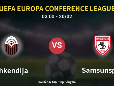 Kết Quả: Shkendija 0-1 Samsunspor – Highlight & Bàn Thắng | UEFA Europa Conference League