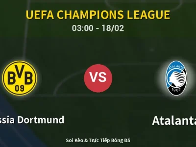 Kết Quả: Borussia Dortmund 2-0 Atalanta – Highlight & Bàn Thắng | UEFA Champions League