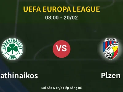 Kết Quả: Panathinaikos 2-2 Plzen – Highlight & Bàn Thắng | UEFA Europa League
