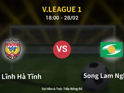 Soi Kèo Hồng Lĩnh Hà Tĩnh vs Song Lam Nghe An – 18:00 28/02 | Nhận Định, Dự Đoán Tỷ Số