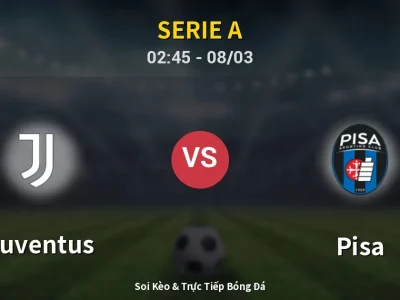 Kết Quả: Juventus 4-0 Pisa – Highlight & Bàn Thắng | Serie A