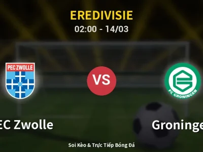 Kết Quả: PEC Zwolle 1-1 Groningen – Highlight & Bàn Thắng | Eredivisie