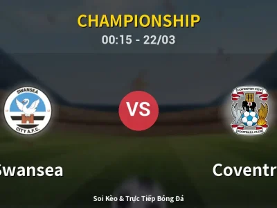 Kết Quả: Swansea 0-3 Coventry – Highlight & Bàn Thắng | Championship
