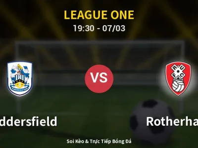 Kết Quả: Huddersfield 1-0 Rotherham – Highlight & Bàn Thắng | League One
