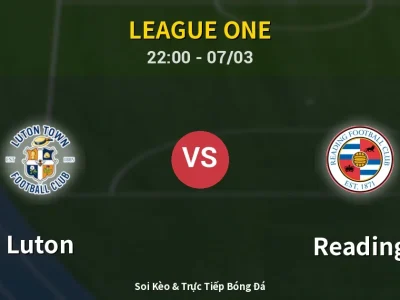 Soi Kèo Luton vs Reading – 22:00 07/03 | Nhận Định, Dự Đoán Tỷ Số