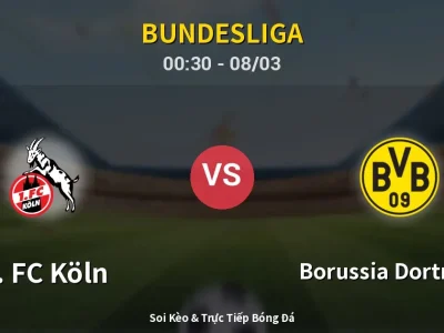 Kết Quả: 1. FC Köln 1-2 Borussia Dortmund – Highlight & Bàn Thắng | Bundesliga
