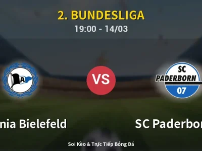 Kết Quả: Arminia Bielefeld 2-2 SC Paderborn 07 – Highlight & Bàn Thắng | 2. Bundesliga