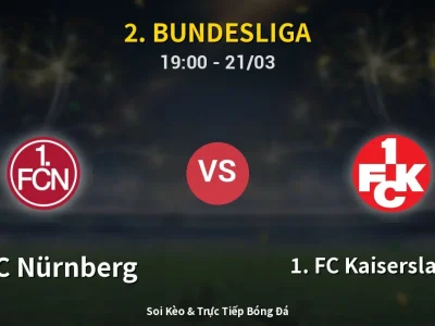 Soi Kèo 1. FC Nürnberg vs 1. FC Kaiserslautern – 19:00 21/03 | Nhận Định, Dự Đoán Tỷ Số