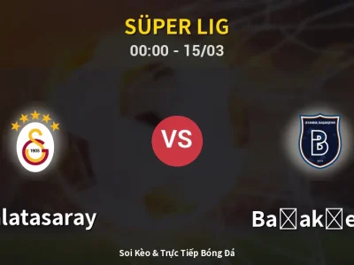 Kết Quả: Galatasaray 3-0 Başakşehir – Highlight & Bàn Thắng | Süper Lig
