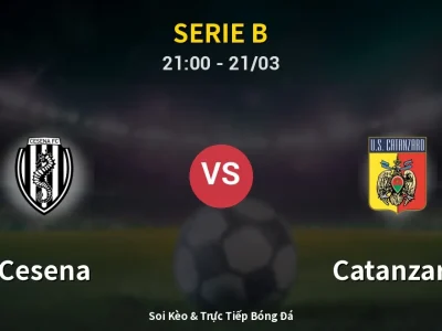 🔴 Trực Tiếp: Cesena 0-0 Catanzaro – Link Xem Serie B (Full HD)