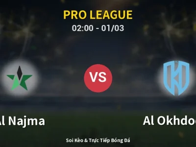 Kết Quả: Al Najma 1-3 Al Okhdood – Highlight & Bàn Thắng | Pro League
