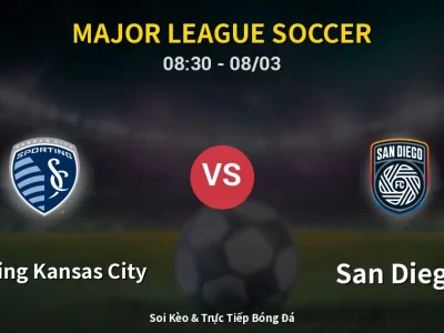 Kết Quả: Sporting Kansas City 0-1 San Diego – Highlight & Bàn Thắng | Major League Soccer