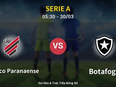 Kết Quả: Atletico Paranaense 4-1 Botafogo – Highlight & Bàn Thắng | Serie A