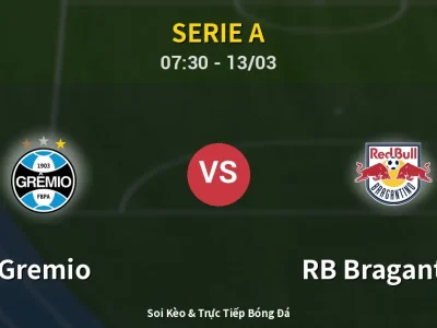 Kết Quả: Gremio 1-1 RB Bragantino – Highlight & Bàn Thắng | Serie A