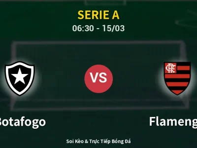 Kết Quả: Botafogo 0-3 Flamengo – Highlight & Bàn Thắng | Serie A