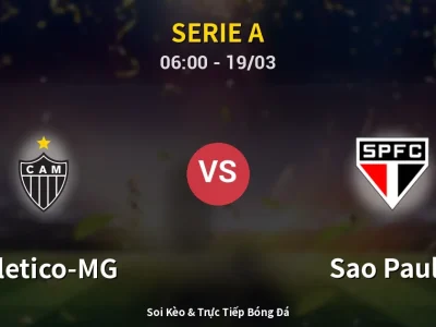 Kết Quả: Atletico-MG 1-0 Sao Paulo – Highlight & Bàn Thắng | Serie A